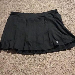 Black prince brand tennis skirt